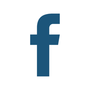 Button with the Facebook logo