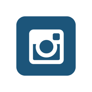 Button with the instagram logo